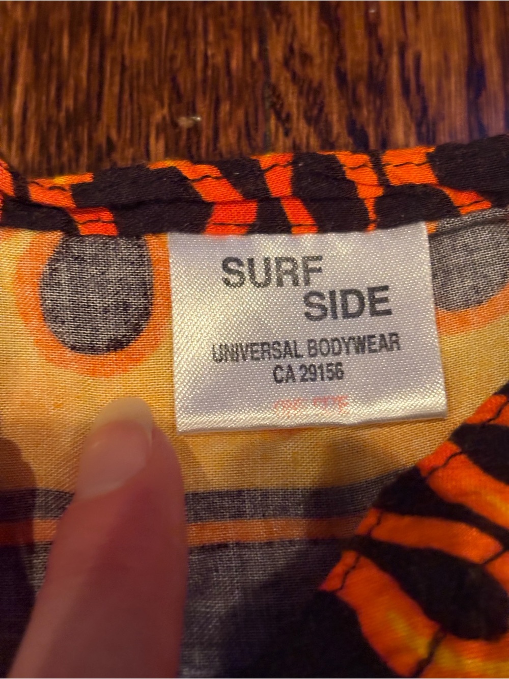 Vintage Y2K Surf Side Wrap Skirt - Picture 6 of 9